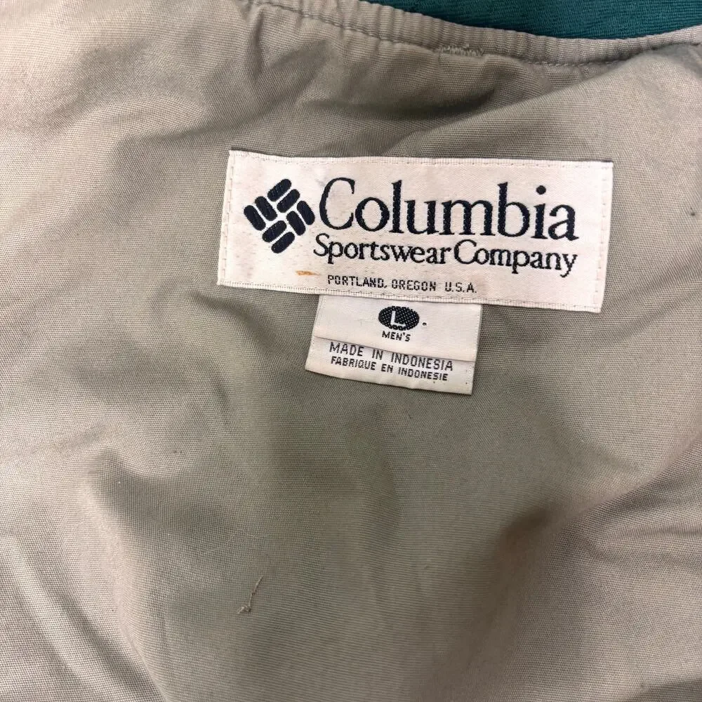 Columbia Vintage Men’s Sportswear Utility Multi Pocket Fishing Vest L